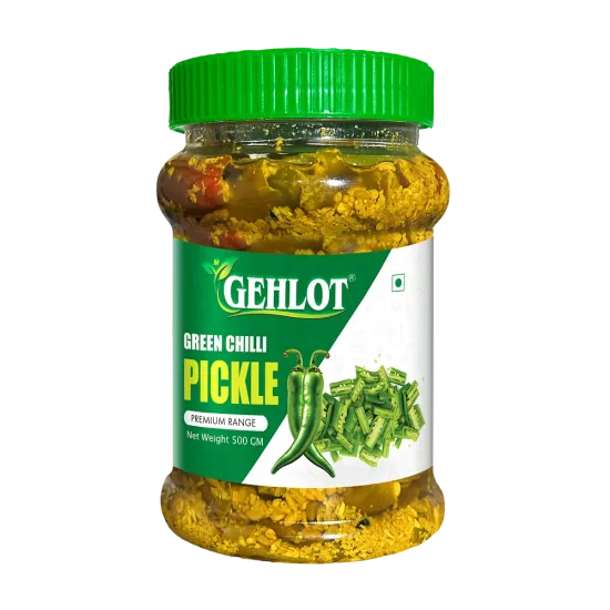 Green Chilli Pickle 500 GM